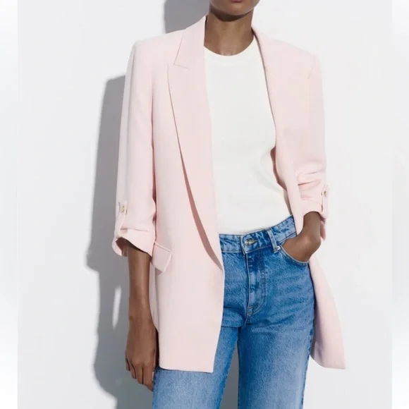 Zara Women's Pink Blazer size XS - Picture 1 of 2